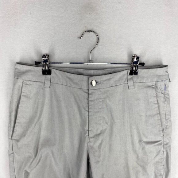 lululemon‎ White/Gray Casual Shorts Mens Size 32 - Picture 4 of 9